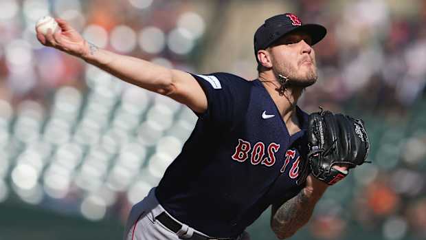Boston Red Sox pitcher Tanner Houck